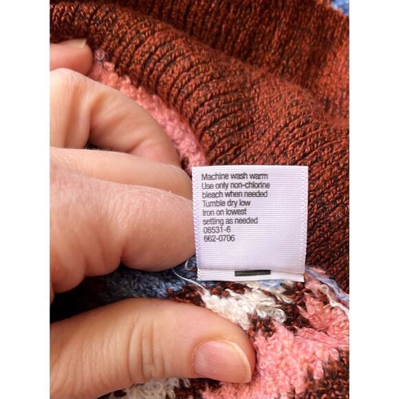 NWT Arizona Juniors Womens Turtleneck Long Sleeve Striped Pullover Sweater - Picture 10 of 12